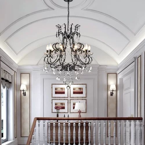 طراحی دکوراسیون داخلی خانه با استفاده از لوسترهای سبک نئوکلاسیک